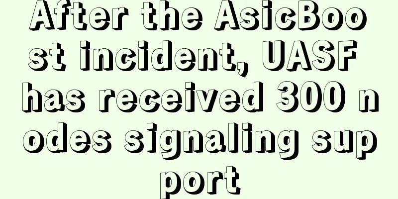 After the AsicBoost incident, UASF has received 300 nodes signaling support