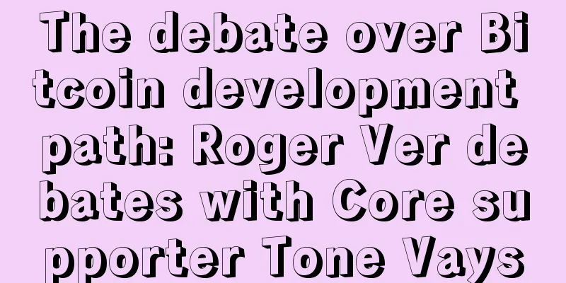 The debate over Bitcoin development path: Roger Ver debates with Core supporter Tone Vays