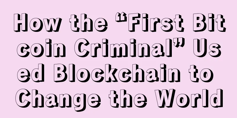 How the “First Bitcoin Criminal” Used Blockchain to Change the World