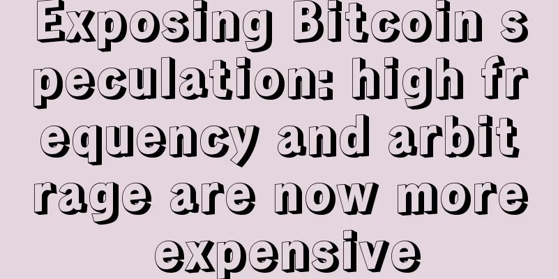 Exposing Bitcoin speculation: high frequency and arbitrage are now more expensive