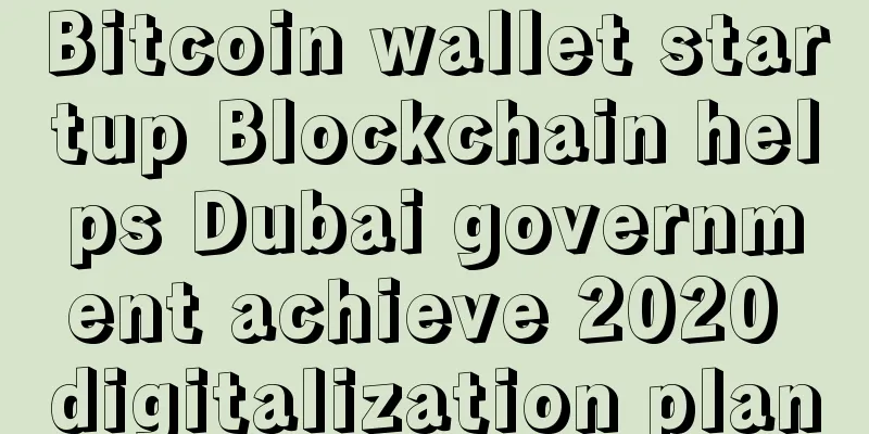 Bitcoin wallet startup Blockchain helps Dubai government achieve 2020 digitalization plan