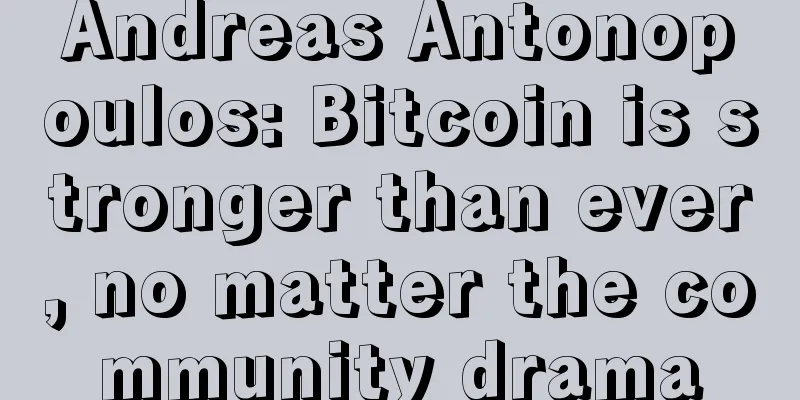 Andreas Antonopoulos: Bitcoin is stronger than ever, no matter the community drama