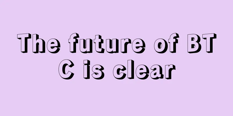 The future of BTC is clear
