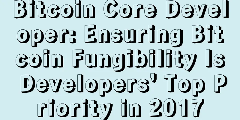 Bitcoin Core Developer: Ensuring Bitcoin Fungibility Is Developers’ Top Priority in 2017