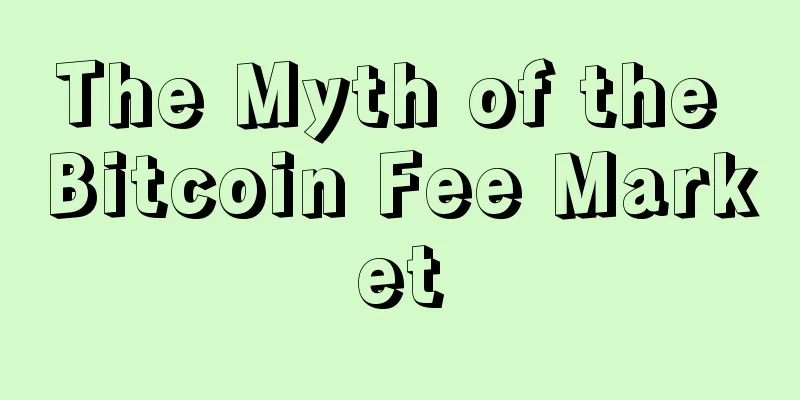 The Myth of the Bitcoin Fee Market