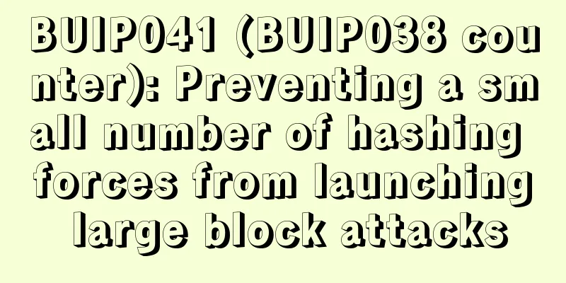 BUIP041 (BUIP038 counter): Preventing a small number of hashing forces from launching large block attacks