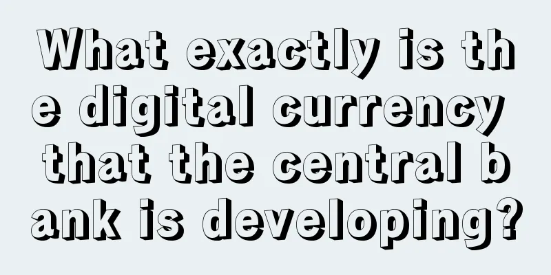 What exactly is the digital currency that the central bank is developing?