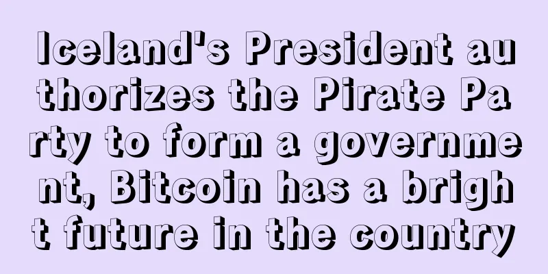 Iceland's President authorizes the Pirate Party to form a government, Bitcoin has a bright future in the country