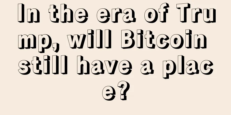 In the era of Trump, will Bitcoin still have a place?
