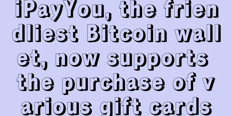 iPayYou, the friendliest Bitcoin wallet, now supports the purchase of various gift cards