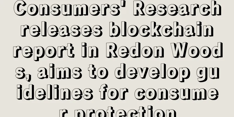 Consumers' Research releases blockchain report in Redon Woods, aims to develop guidelines for consumer protection