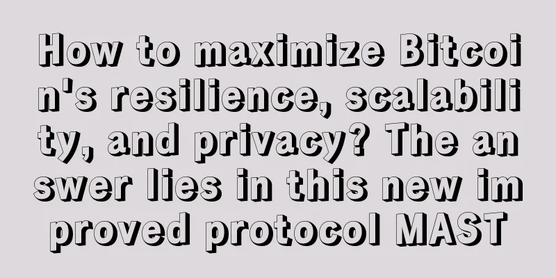 How to maximize Bitcoin's resilience, scalability, and privacy? The answer lies in this new improved protocol MAST