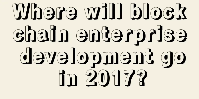 Where will blockchain enterprise development go in 2017?