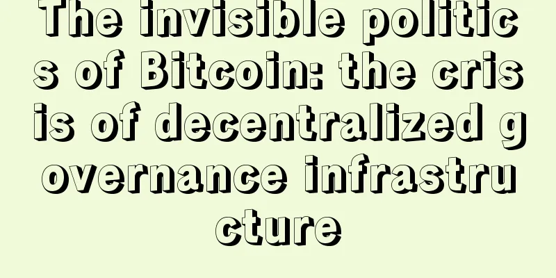 The invisible politics of Bitcoin: the crisis of decentralized governance infrastructure