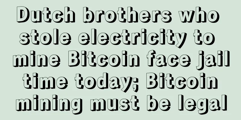 Dutch brothers who stole electricity to mine Bitcoin face jail time today; Bitcoin mining must be legal