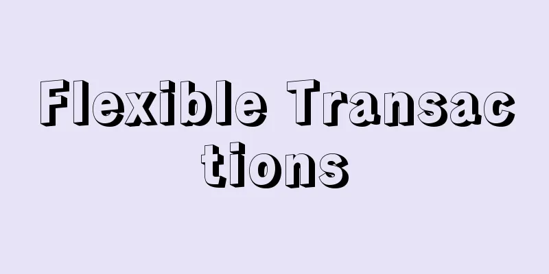 Flexible Transactions