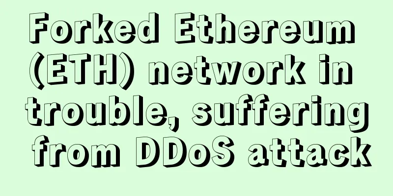 Forked Ethereum (ETH) network in trouble, suffering from DDoS attack