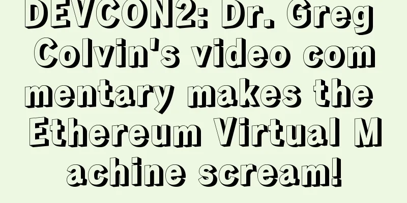 DEVCON2: Dr. Greg Colvin's video commentary makes the Ethereum Virtual Machine scream!