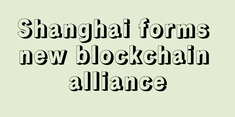 Shanghai forms new blockchain alliance