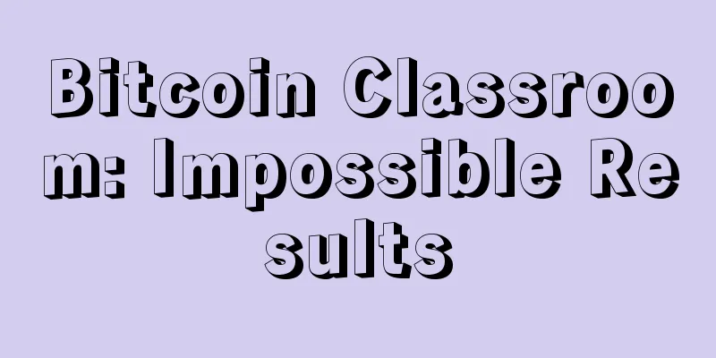 Bitcoin Classroom: Impossible Results