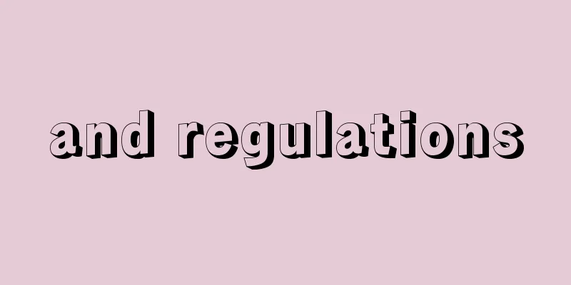 and regulations
