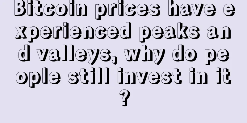 Bitcoin prices have experienced peaks and valleys, why do people still invest in it?
