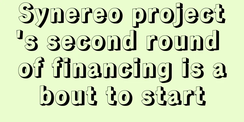 Synereo project's second round of financing is about to start