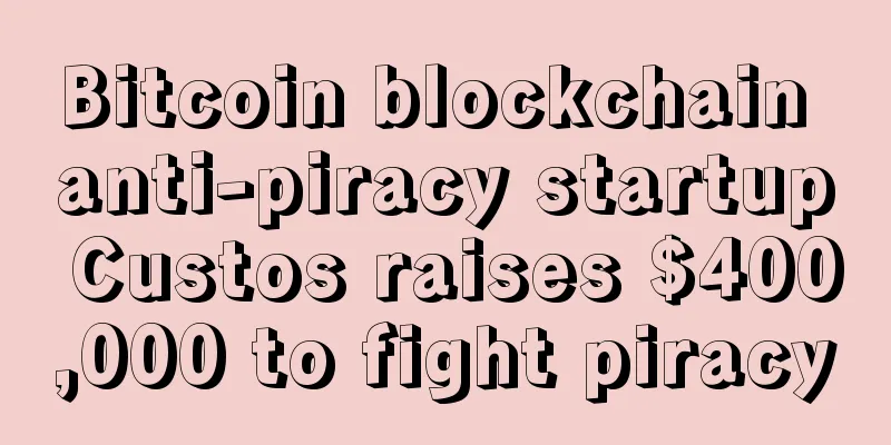 Bitcoin blockchain anti-piracy startup Custos raises $400,000 to fight piracy