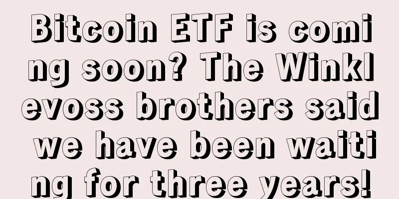 Bitcoin ETF is coming soon? The Winklevoss brothers said we have been waiting for three years!