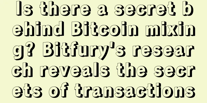 Is there a secret behind Bitcoin mixing? Bitfury's research reveals the secrets of transactions