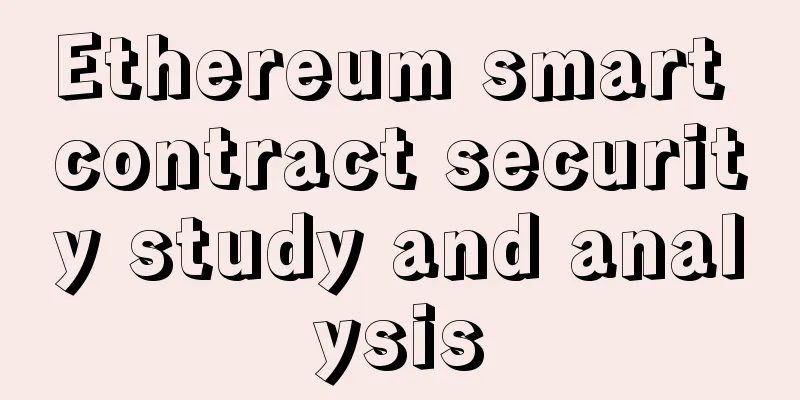 Ethereum smart contract security study and analysis