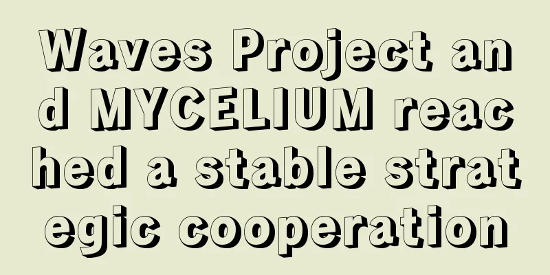 Waves Project and MYCELIUM reached a stable strategic cooperation