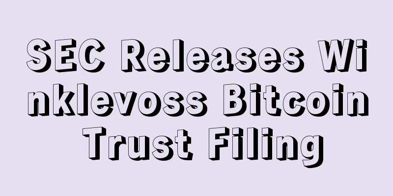 SEC Releases Winklevoss Bitcoin Trust Filing