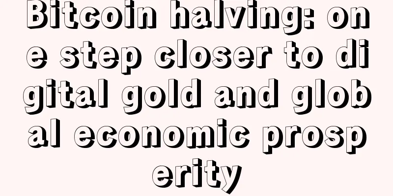 Bitcoin halving: one step closer to digital gold and global economic prosperity