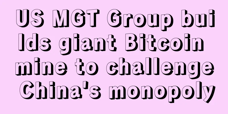 US MGT Group builds giant Bitcoin mine to challenge China's monopoly