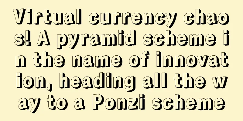 Virtual currency chaos! A pyramid scheme in the name of innovation, heading all the way to a Ponzi scheme