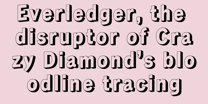 Everledger, the disruptor of Crazy Diamond’s bloodline tracing
