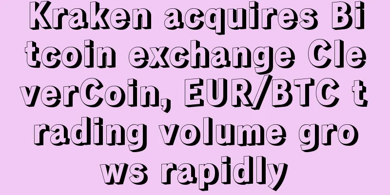 Kraken acquires Bitcoin exchange CleverCoin, EUR/BTC trading volume grows rapidly