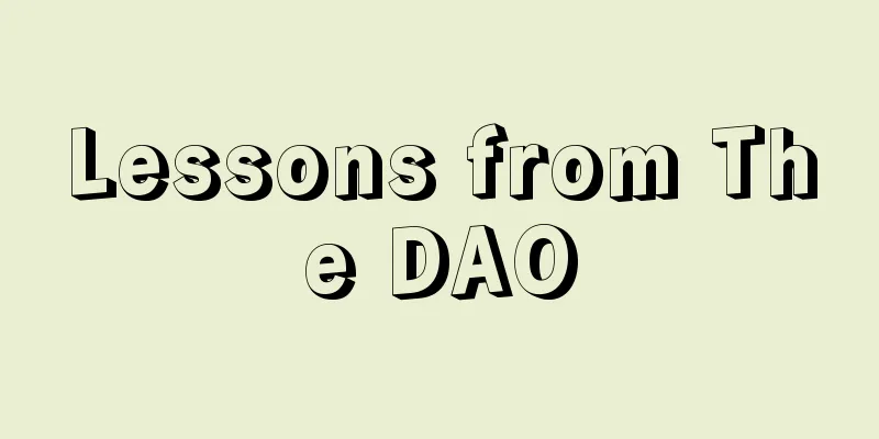 Lessons from The DAO