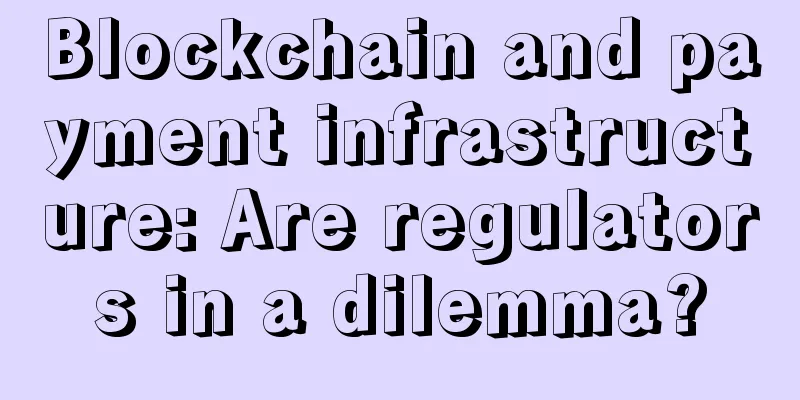 Blockchain and payment infrastructure: Are regulators in a dilemma?