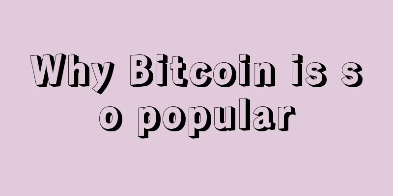 Why Bitcoin is so popular