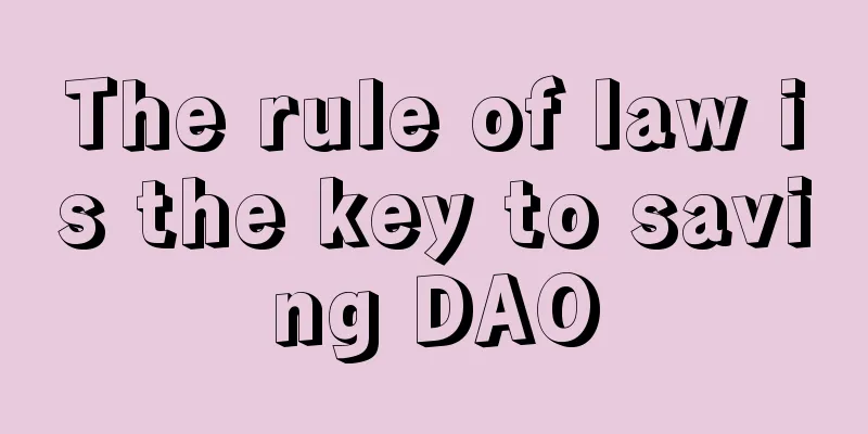 The rule of law is the key to saving DAO