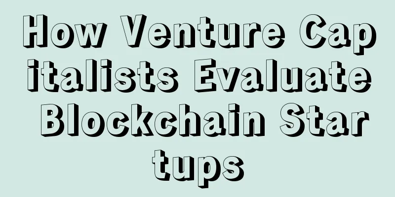How Venture Capitalists Evaluate Blockchain Startups