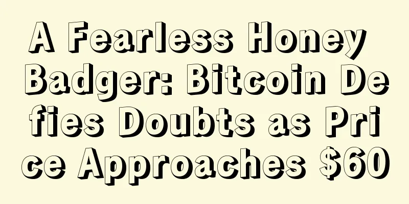 A Fearless Honey Badger: Bitcoin Defies Doubts as Price Approaches $600