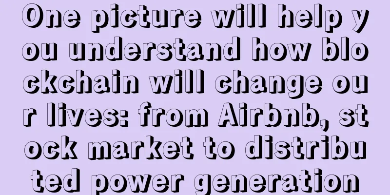 One picture will help you understand how blockchain will change our lives: from Airbnb, stock market to distributed power generation