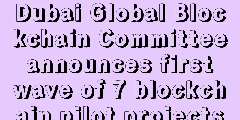 Dubai Global Blockchain Committee announces first wave of 7 blockchain pilot projects