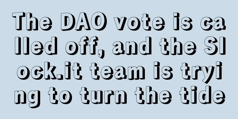 The DAO vote is called off, and the Slock.it team is trying to turn the tide