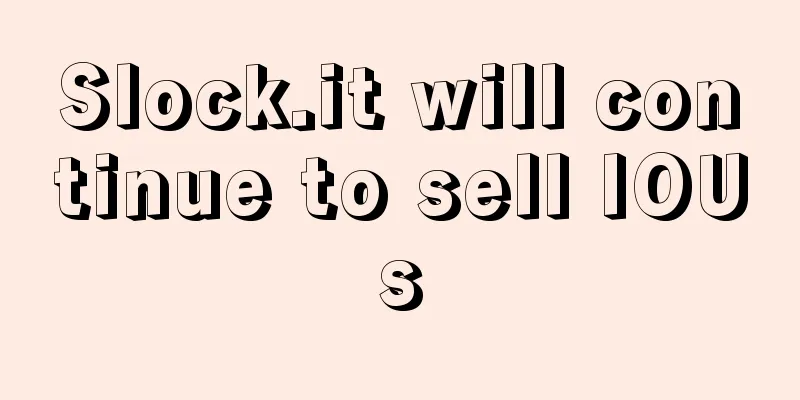 Slock.it will continue to sell IOUs