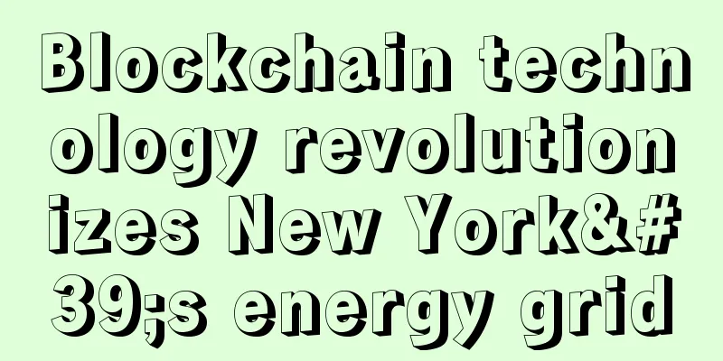Blockchain technology revolutionizes New York's energy grid