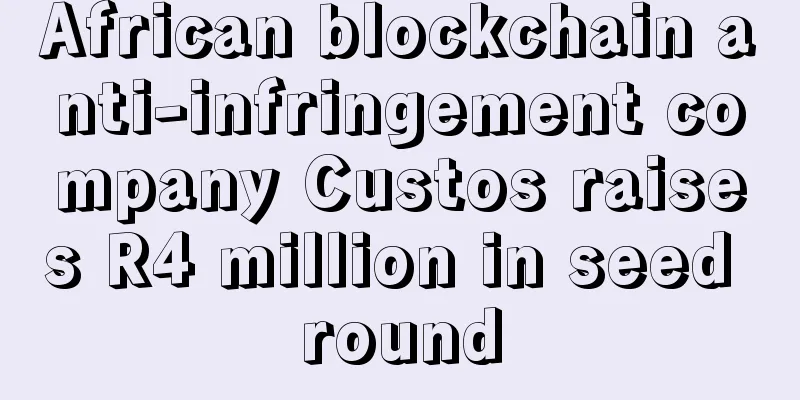 African blockchain anti-infringement company Custos raises R4 million in seed round